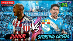 [REACCION] JUNIOR VS SPORTING CRISTAL EN VIVO | PARTIDO CALIENTE EN BARRANQUILLA