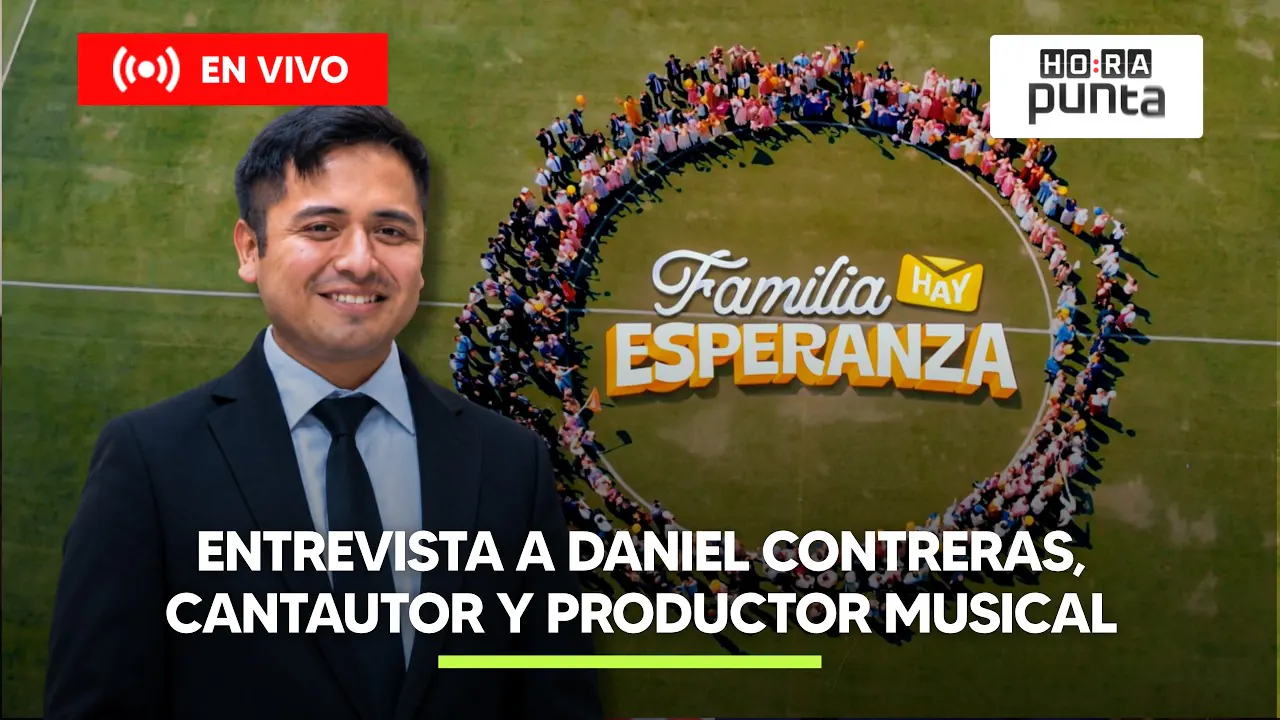 Reproducir: CONVERSAMOS CON DANIEL CONTRERAS, CANTAUTOR Y PRODUCTOR MUSICAL DE MÚSICA CRISTIANA | HORA PUNTA