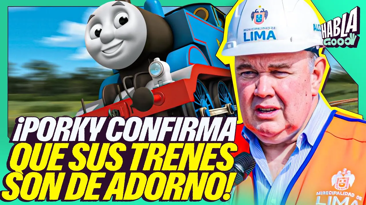 Reproducir: RAFAEL LÓPEZ ALIAGA Y SUS TRENES ¿DE ADORNO? | NUEVO ATRACTIVO TURÍSTICO | HABLA GOOD