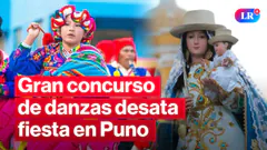 Virgen de la Candelaria: así se vive el Concurso de Danzas en Trajes de Luces en Puno | #EnVivo