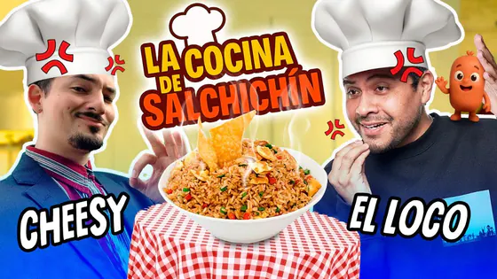 CHEESY VIENE A LIMAR ASPEREZAS | LA COCINA DE SALCHICHÍN