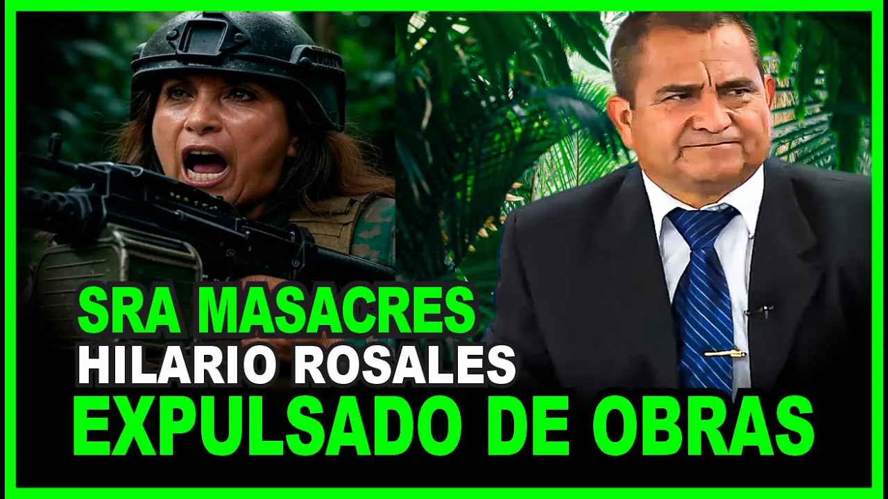 Reproducir: LO ULTIMO! EXPULSAN A HILARIO ROSALES DE  OBRAS, DINA FESTEJA A 40 AÑOS DE M4S4CR3 DE ACCOMARCA