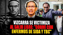 #EnVivo Vizcarra se victimiza tras dejar penal de Barbadillo: “Dormí con enfermos de sida y TBC”