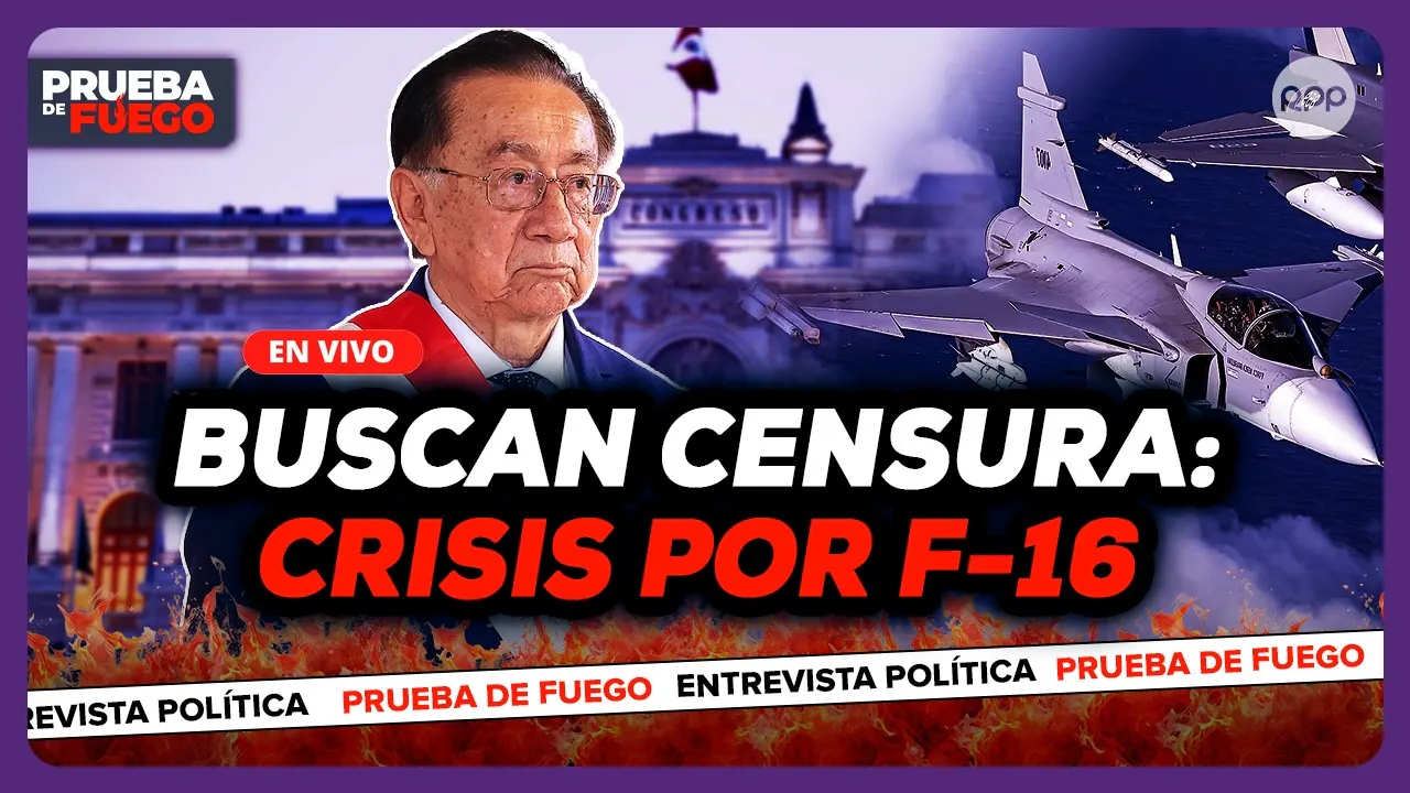 Reproducir: AVIONES F-16, RENUNCIAS Y BUSCAN FIRMAS PARA CENSURA: el escenario se complica para Balcázar