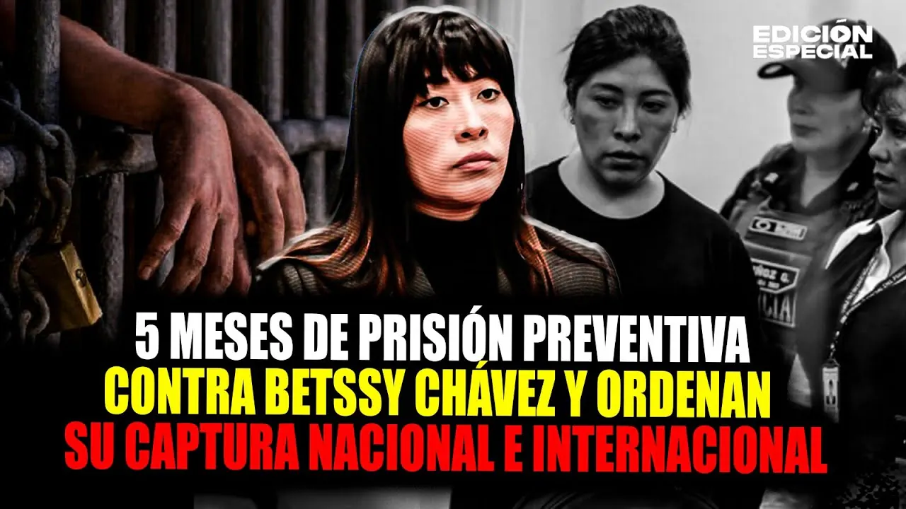 Reproducir: #EnVivo Betssy Chávez: Poder Judicial ordena su captura nacional e internacional
