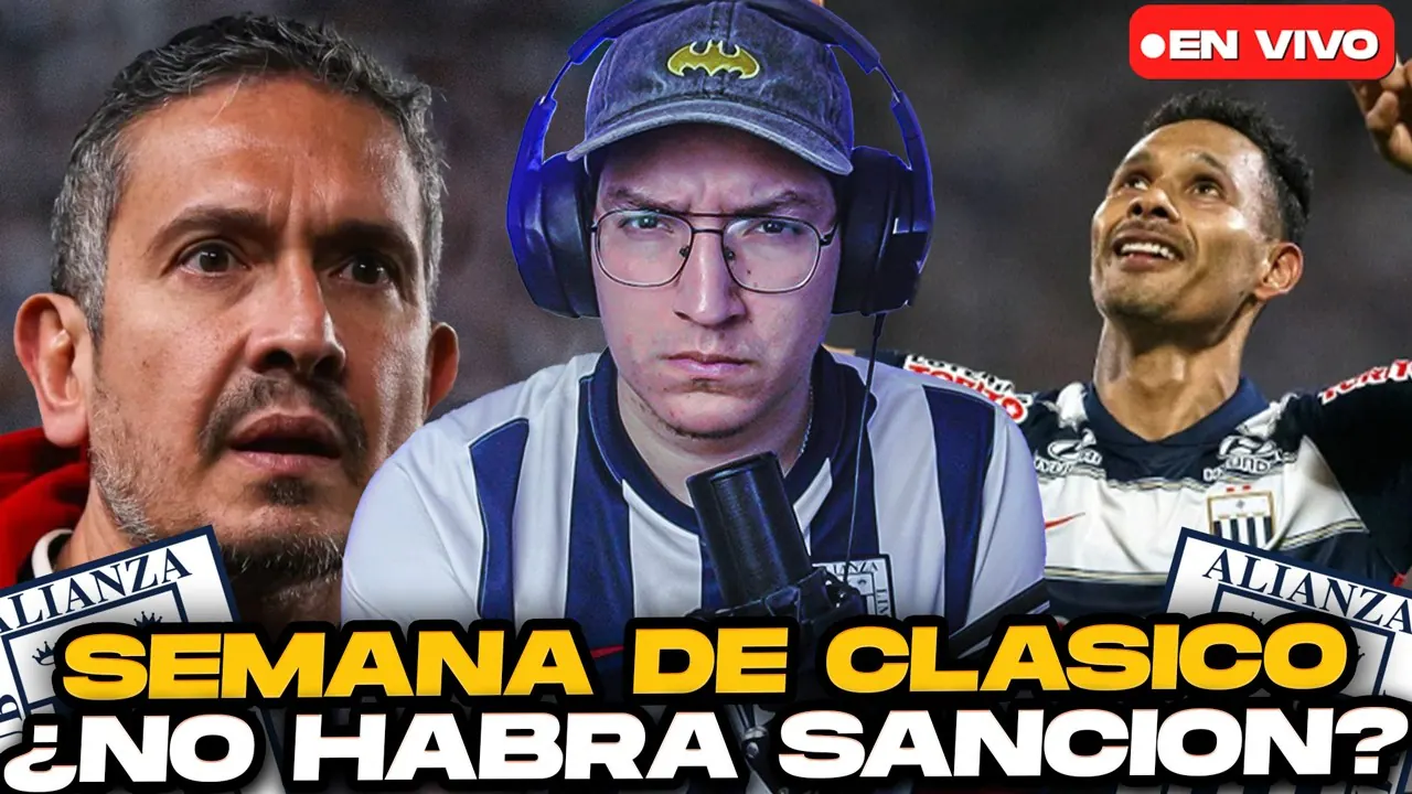 Reproducir: ¡SEMANA DE CLÁSICO! ¿ALIANZA LIMA TENDRÁ BAJAS? ¿SANCIONAN A UNIVERSITARIO?