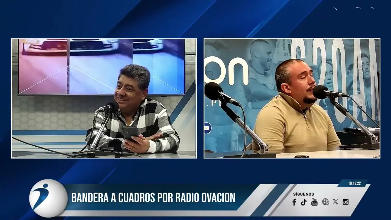 Reproducir: BANDERA A CUADROS por RADIO OVACION