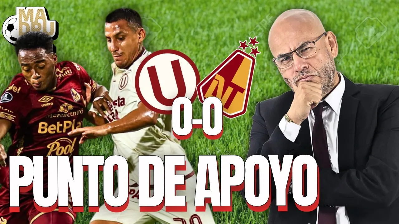 Reproducir: MADRUGOL CON MR PEET: PUNTO DE APOYO | TOLIMA 0 - 0 UNIVERSITARIO | COPA LIBERTADORES