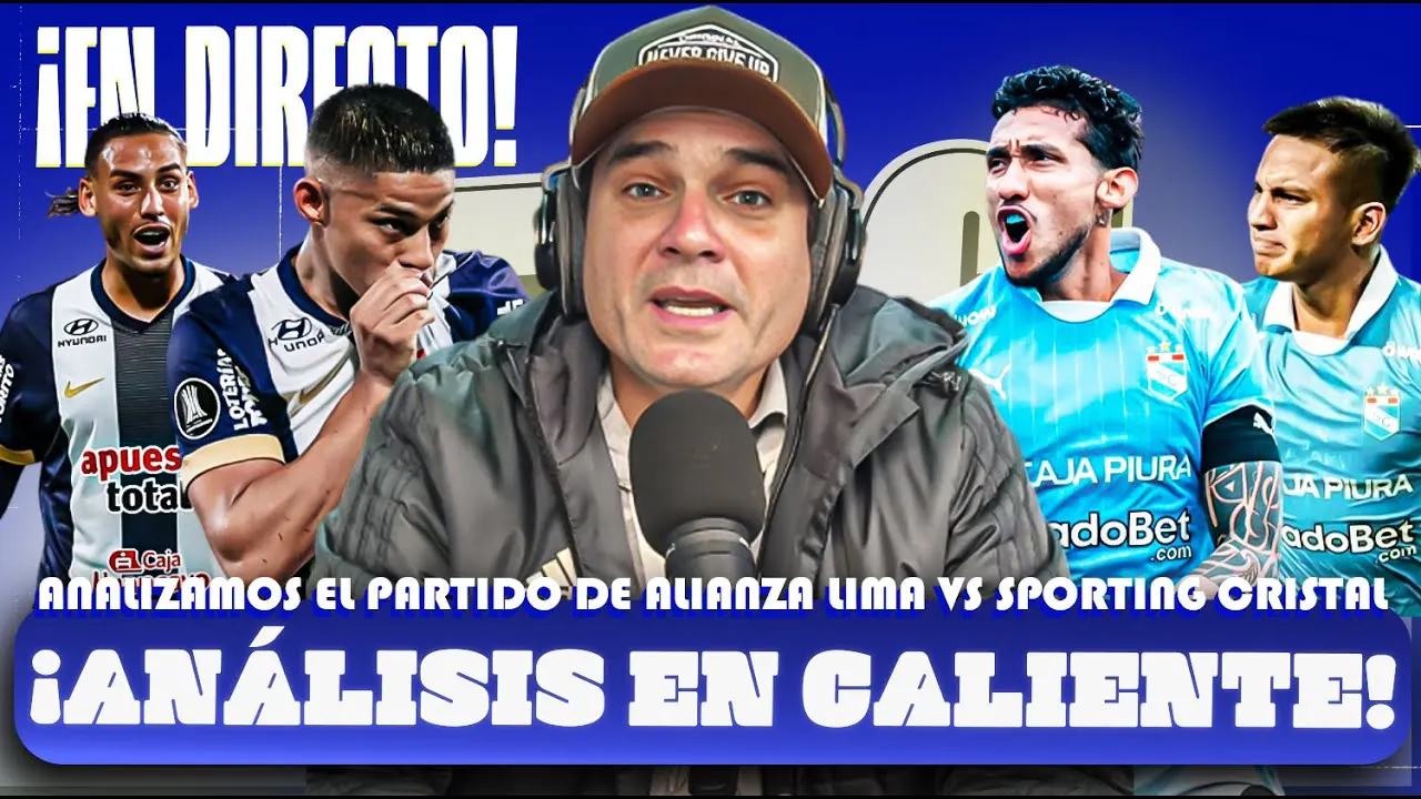 Reproducir: ALIANZA LIMA VS SPORTING CRISTAL: ANÁLISIS EN CALIENTE | ESTÁN PASANDO COSAS EN VIVO COKI GONZALES