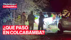 CASO COLCABAMBA: Fiscalía inicia investigación contra militares por muerte de 5 jóvenes #TLR