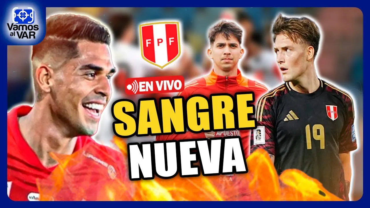 Reproducir: 🔴 #ENVIVO ⚽ SANGRE NUEVA EN PERÚ: BICOLOR SE ALISTA PARA ÚLTIMA FECHA DOBLE 26/08/2025 #VamosAlVar