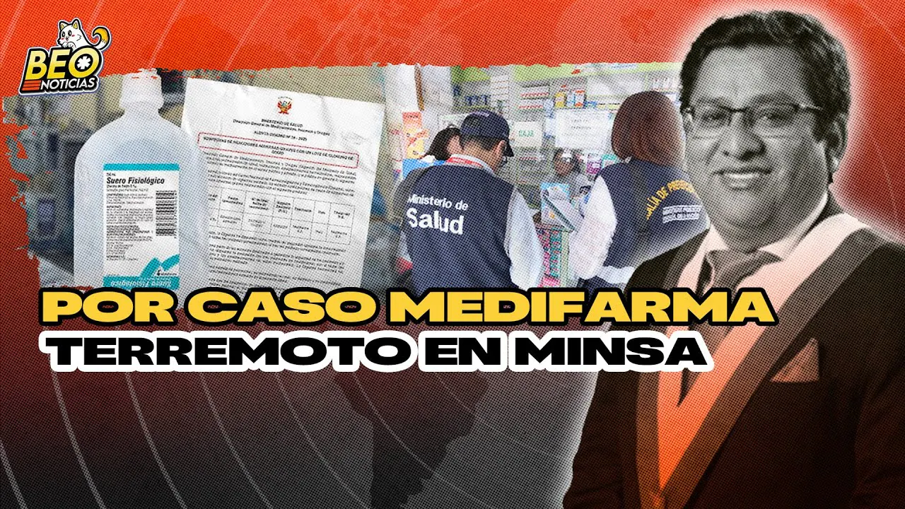 Reproducir: DESCABEZAN DIGEMID POR SUERO MALDITO - CASO MEDIFARMA | BEO NOTICIAS