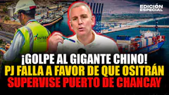 #EnVivo Puerto de Chancay: Poder Judicial falla a favor de que Ositrán supervise a los chinos