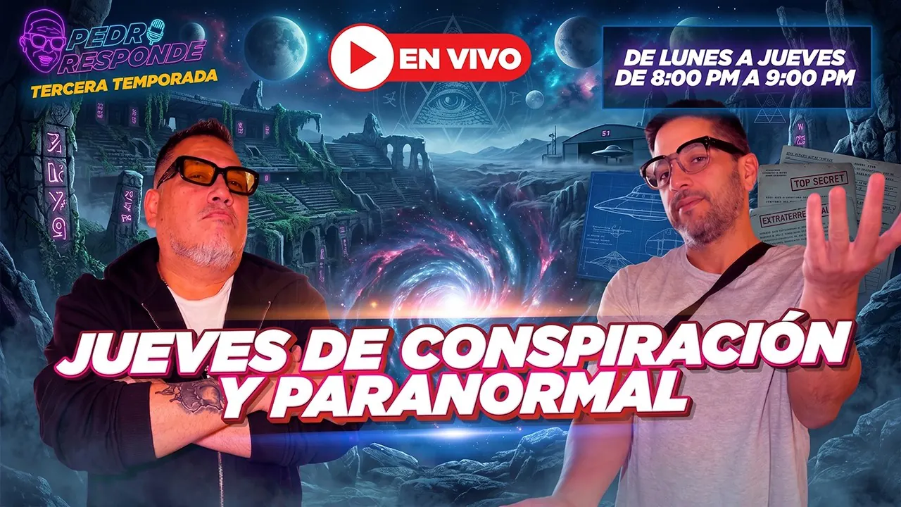 Reproducir: UN JUEVES DE HISTORIAS PARANORMALES EN PEDRO RESPONDE ¡PEDRO RESPONDE EN VIVO!
