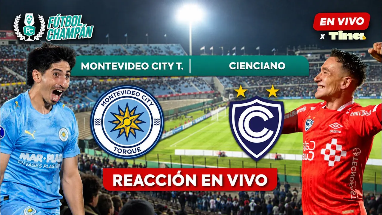 Reproducir: CIENCIANO VS MONTEVIDEO CITY | COMENTARIOS Y NARRACIÓN | COPA SUDAMERICANA - CUARTOS