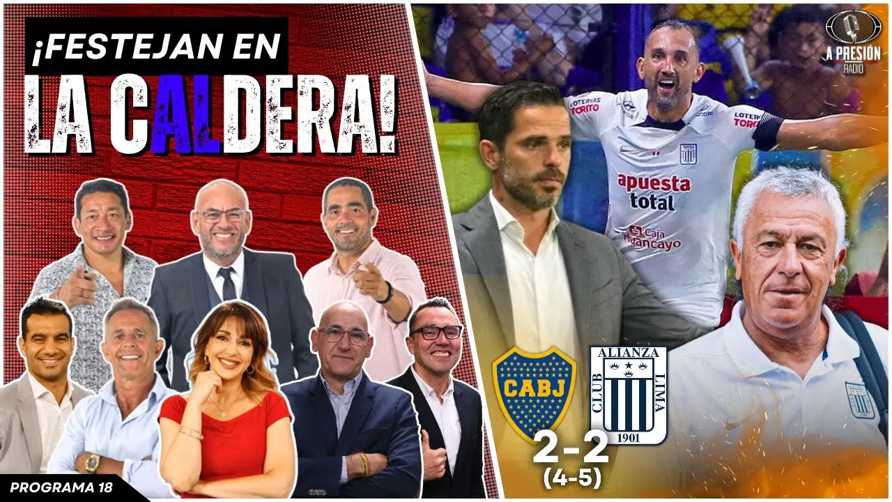 Reproducir: ¡FESTEJAN EN LA CALDERA! Boca Juniors 2-2 (4-5) Alianza Lima
