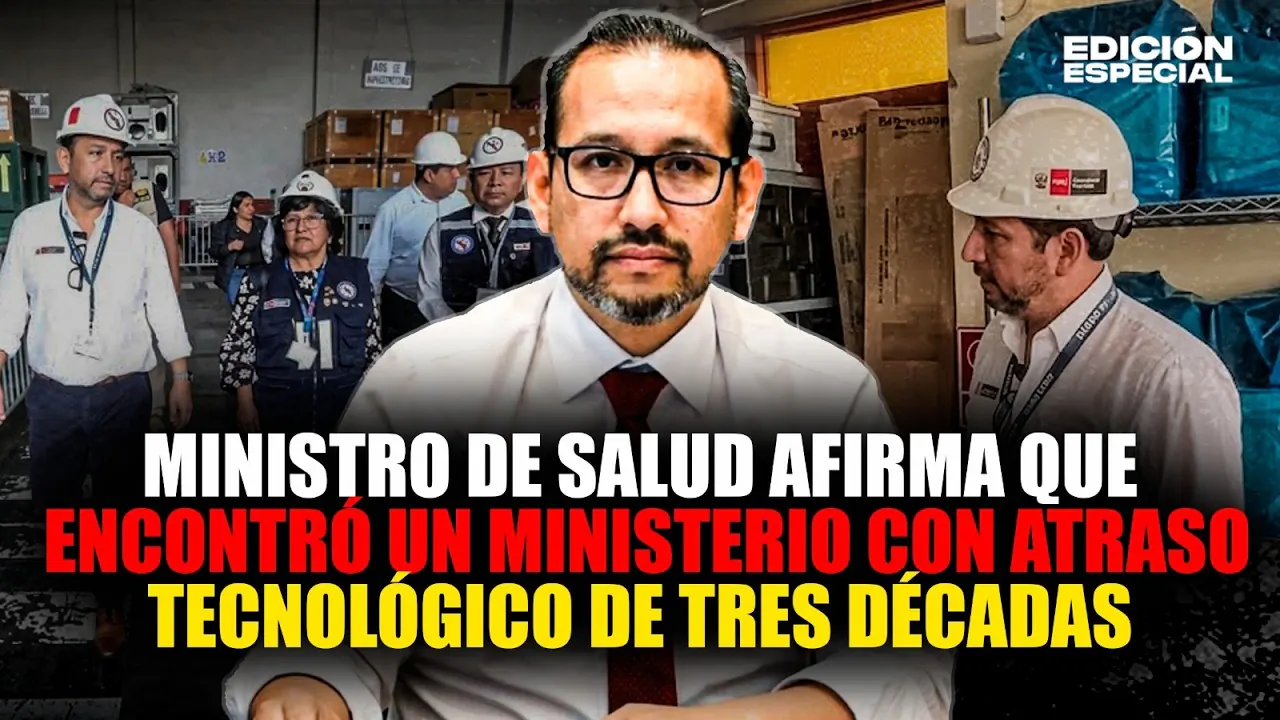 Reproducir: #EnVivo Keiko Fujimori: Ministro de salud afirma que encontró un ministerio atrasado en los años 90
