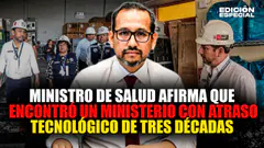 #EnVivo Keiko Fujimori: Ministro de salud afirma que encontró un ministerio atrasado en los años 90