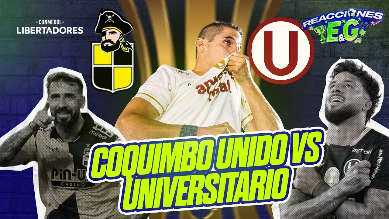 Reproducir: [REACCION] COQUIMBO VS UNIVERSITARIO EN VIVO | LA CREMA VA POR LA HAZAÑA EN CHILE🔥