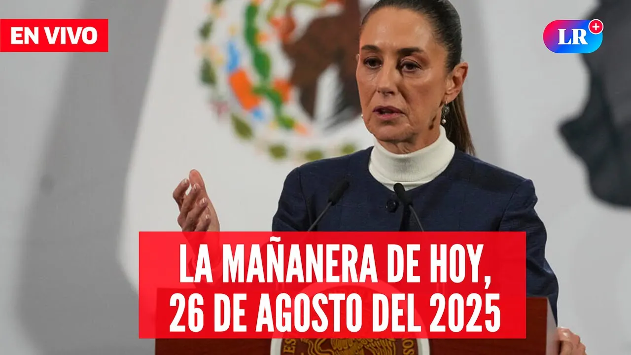 Reproducir: 🔴Claudia Sheinbaum en la Mañanera de HOY,  26 de agosto de 2025