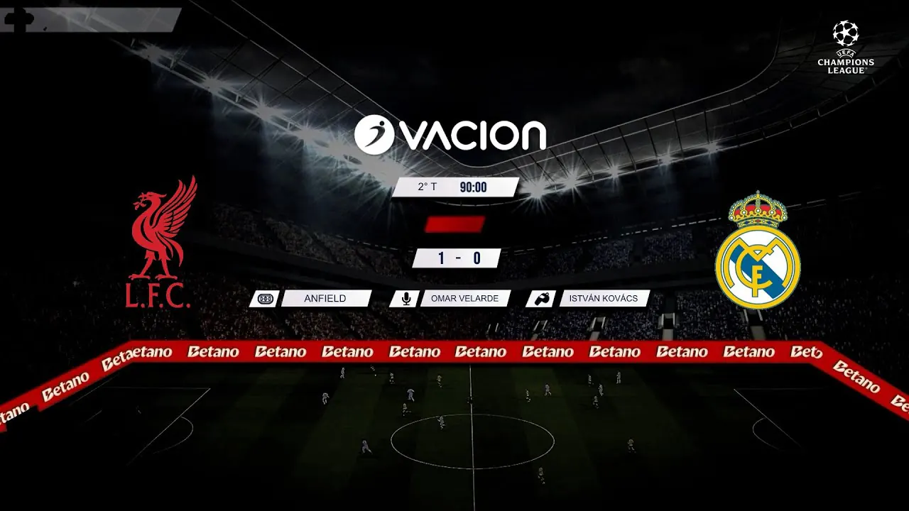 Reproducir: Liverpool vs Real Madrid por RADIO OVACION 🔴 #ENVIVO | CHAMPIONS LEAGUE