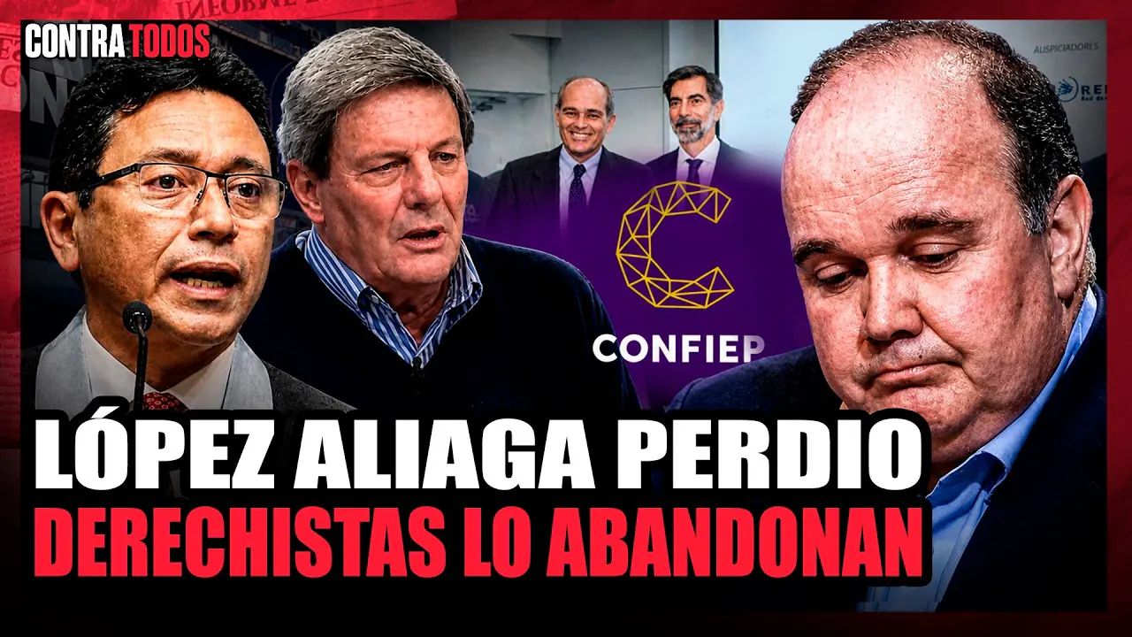 Reproducir: ¡DEJAN SOLO A LÓPEZ ALIAGA! EMPRESARIOS Y DERECHA MARCAN DISTANCIA | CONTRA TODOS 🔴