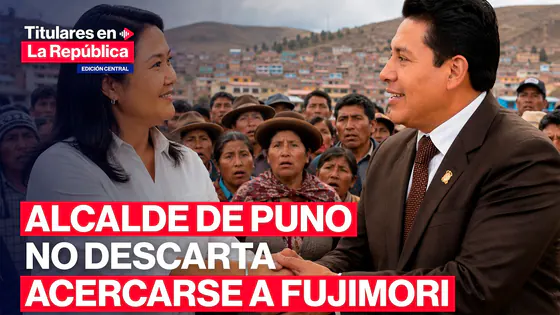 ALCALDE DE PUNO NO DESCARTA ACERCAMIENTO CON KEIKO "POR EL BIEN DE LA PROVICNIA" #tlr