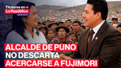 ALCALDE DE PUNO NO DESCARTA ACERCAMIENTO CON KEIKO "POR EL BIEN DE LA PROVICNIA" #tlr
