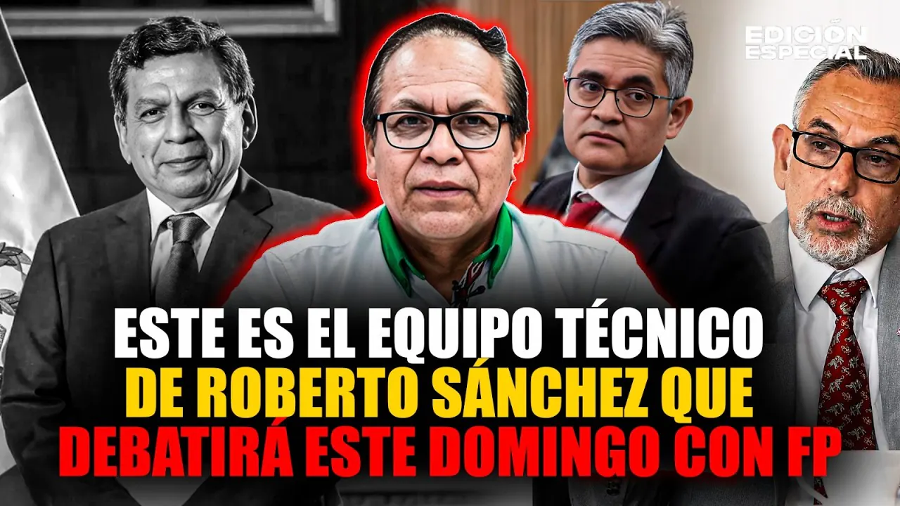 Reproducir: #EnVivo: Keiko vs. Roberto Sánchez ¿Quiénes integran los equipos técnicos del debate?