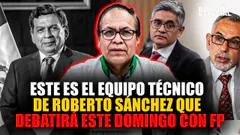#EnVivo: Keiko vs. Roberto Sánchez ¿Quiénes integran los equipos técnicos del debate?
