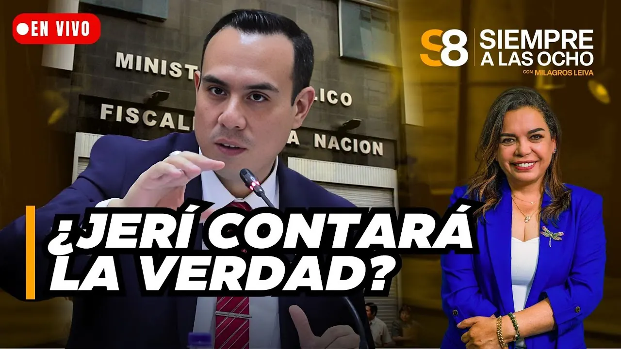 Reproducir: 🟡 JERÍ RESPONDERÁ ANTE FISCALÍA POR REUNIONES NO OFICIALES CON EMPRESARIO CHINO | Siempre a las ocho