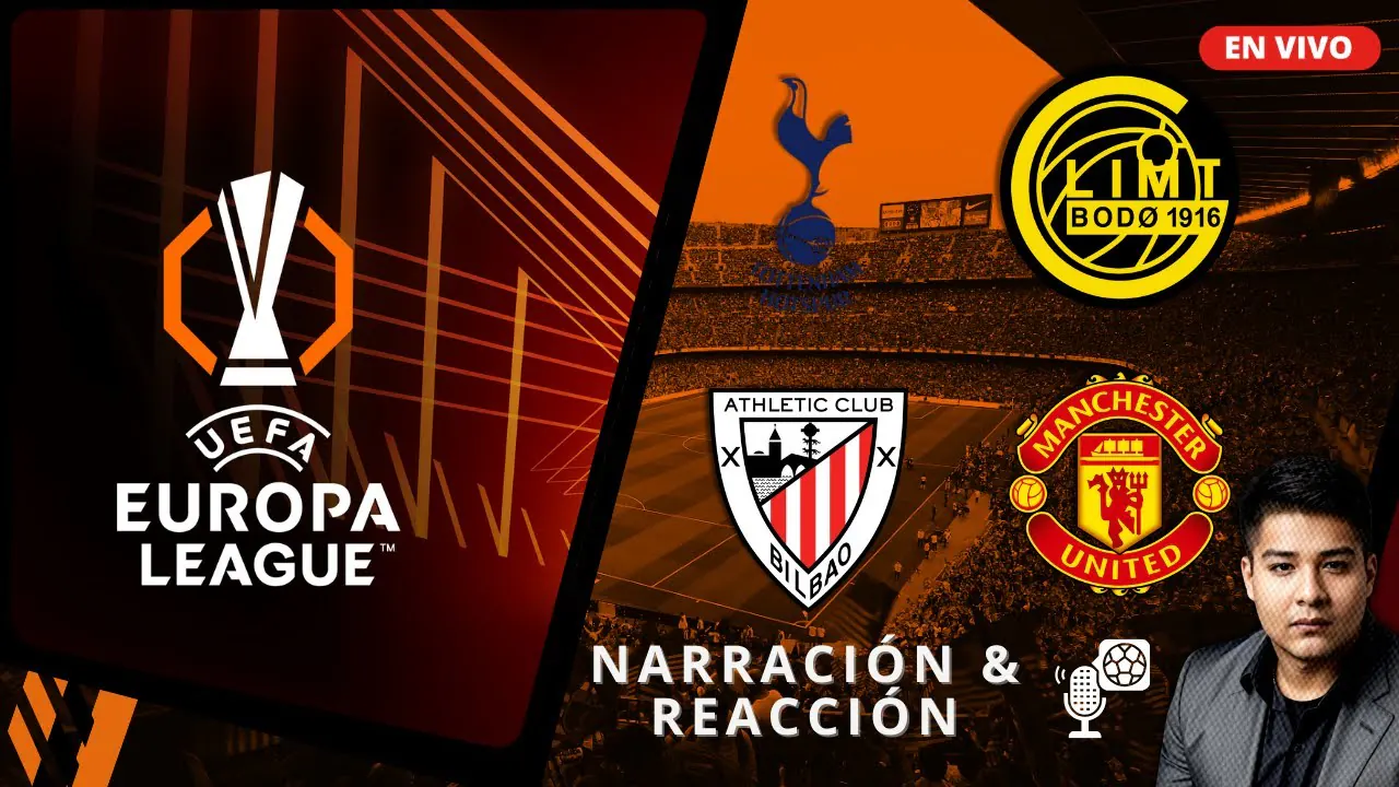 Reproducir: 🔴 PARTIDAZO: ATHLETIC VS UNITED Y TOTTENHAM VS BODØ/GLIMT #ENVIVO | SEMIFINALES EUROPA LEAGUE