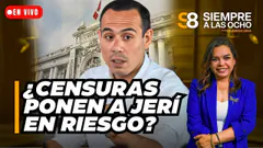 MOCIONES DE CENSURA CONTRA JERÍ: JORGE DEL CASTILLO Y JUAN SHEPUT EN VIVO | #S8
