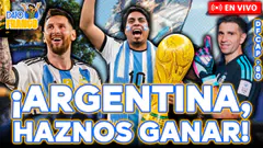 #ENVIVO | ¡TODA LA FE A ARGENTINA! LA ALBICELESTE SE ENFRENTA A ARGELIA #DATOFRANCO