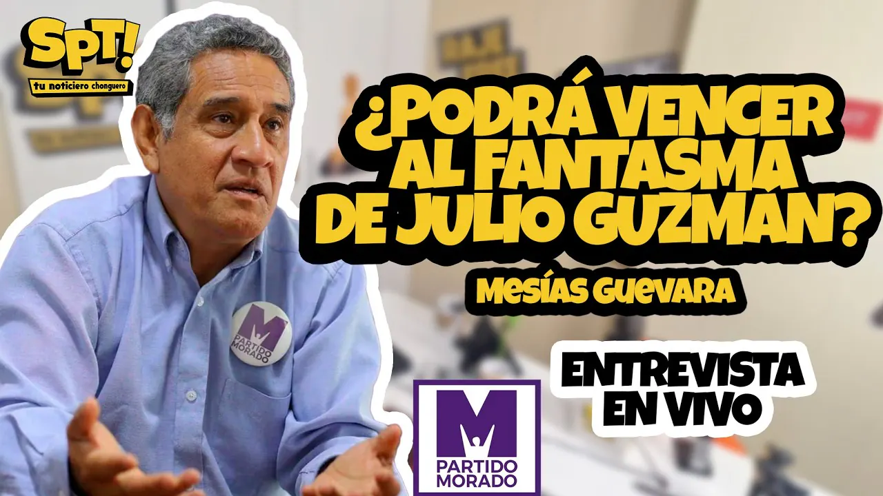 Reproducir: ENTREVISTA EN VIVO: MESÍAS GUEVARA DEL PARTIDO MORADO