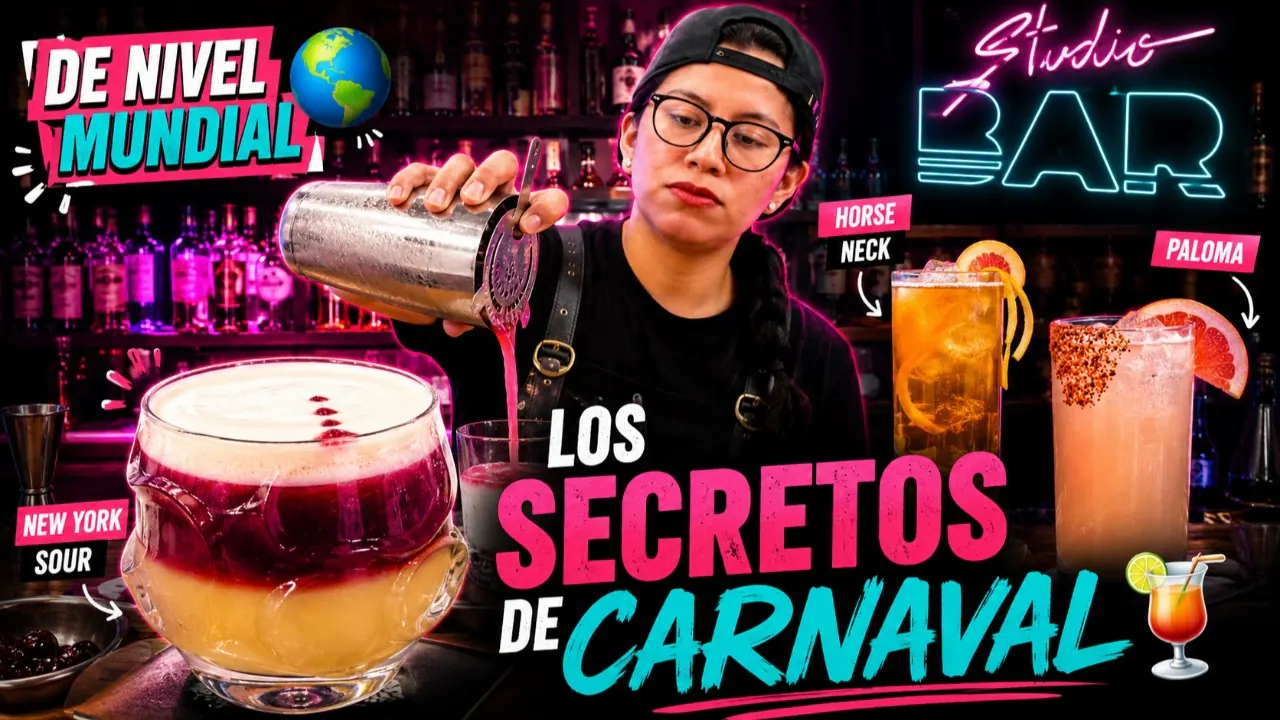 Reproducir: LOS TRAGOS DE UNO DE LOS MEJORES BARES DEL MUNDO 🍸🔥 | Studio Bar