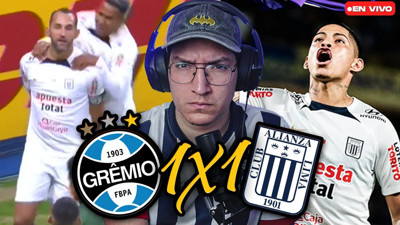 Reproducir: Gremio 1-1 Alianza Lima|: HISTÓRICA CLASIFICACIÓN EN BRASIL DE ALIANZA LIMA