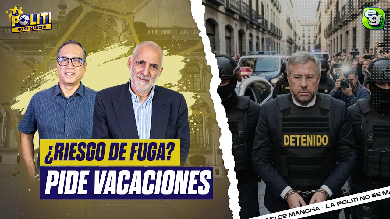 Reproducir: [POLITI] CORVETTO PIDE VACACIONES EN MEDIO DEL ESCÁNDALO: ¿HUYE DEL POSIBLE FRAUDE?🔥