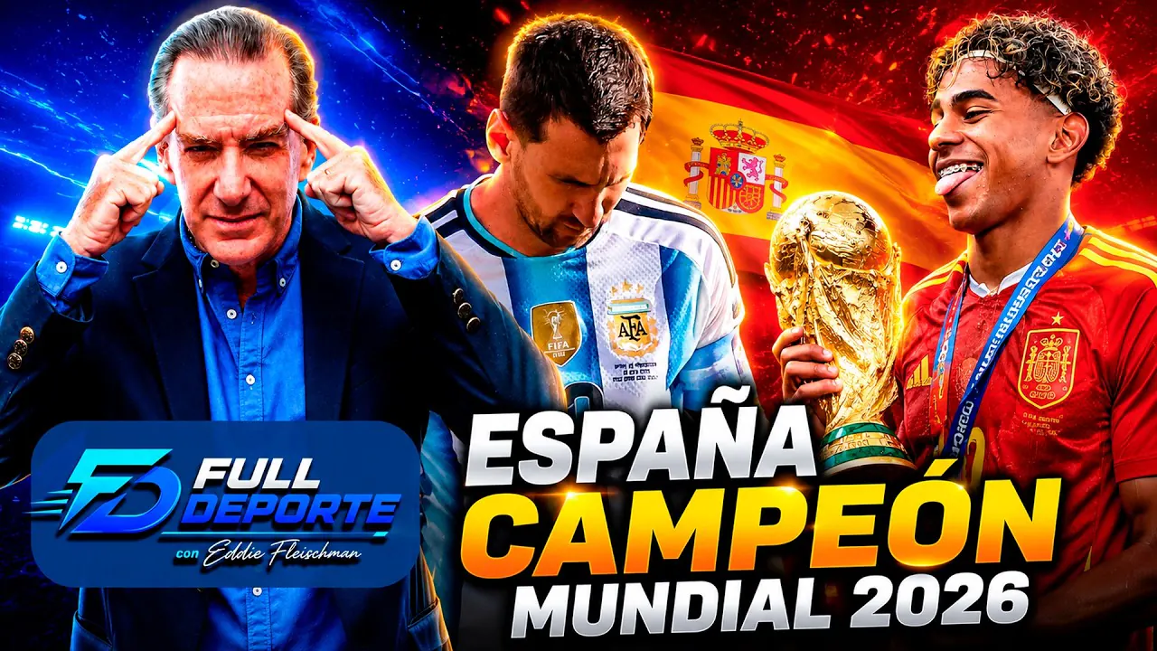 Reproducir: ESPAÑA CAMPEÓN DEL MUNDIAL 2026 | ARGENTINA NO REMATÓ AL ARCO Y PAREDES AGREDE A JUGADORES