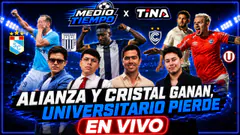 MEDIO TIEMPO: ALIANZA GANA, BARCOS ANOTA Y UNIVERSITARIO PIERDE