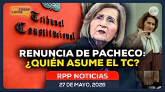 RENUNCIA DE LUZ PACHECO: ¿QUIÉN ASUME LA PRESIDENCIA DEL TC? | RPP NOTICIAS