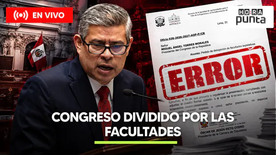 CONGRESO EVALÚA ARCHIVAR O ACOTAR LAS FACULTADES SOLICITADAS POR EL EJECUTIVO | HORA PUNTA