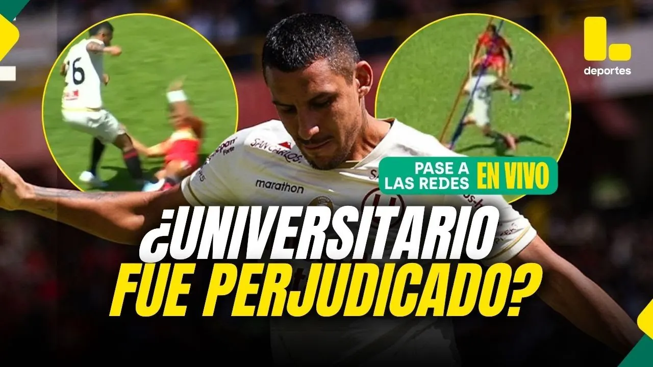 Reproducir: PASE A LAS REDES: ¿UNIVERSITARIO FUE PERJUDICADO POR EL ARBITRAJE? | LAS POLÉMICAS DEL PARTIDO