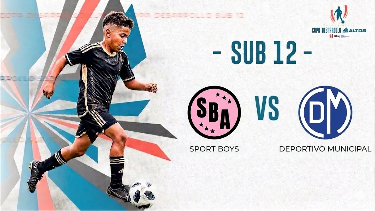 Reproducir: 🔴EN VIVO | SPORT BOYS VS DEPORTIVO MUNICIPAL | COPA DESARROLLO SUB 12| FECHA 3