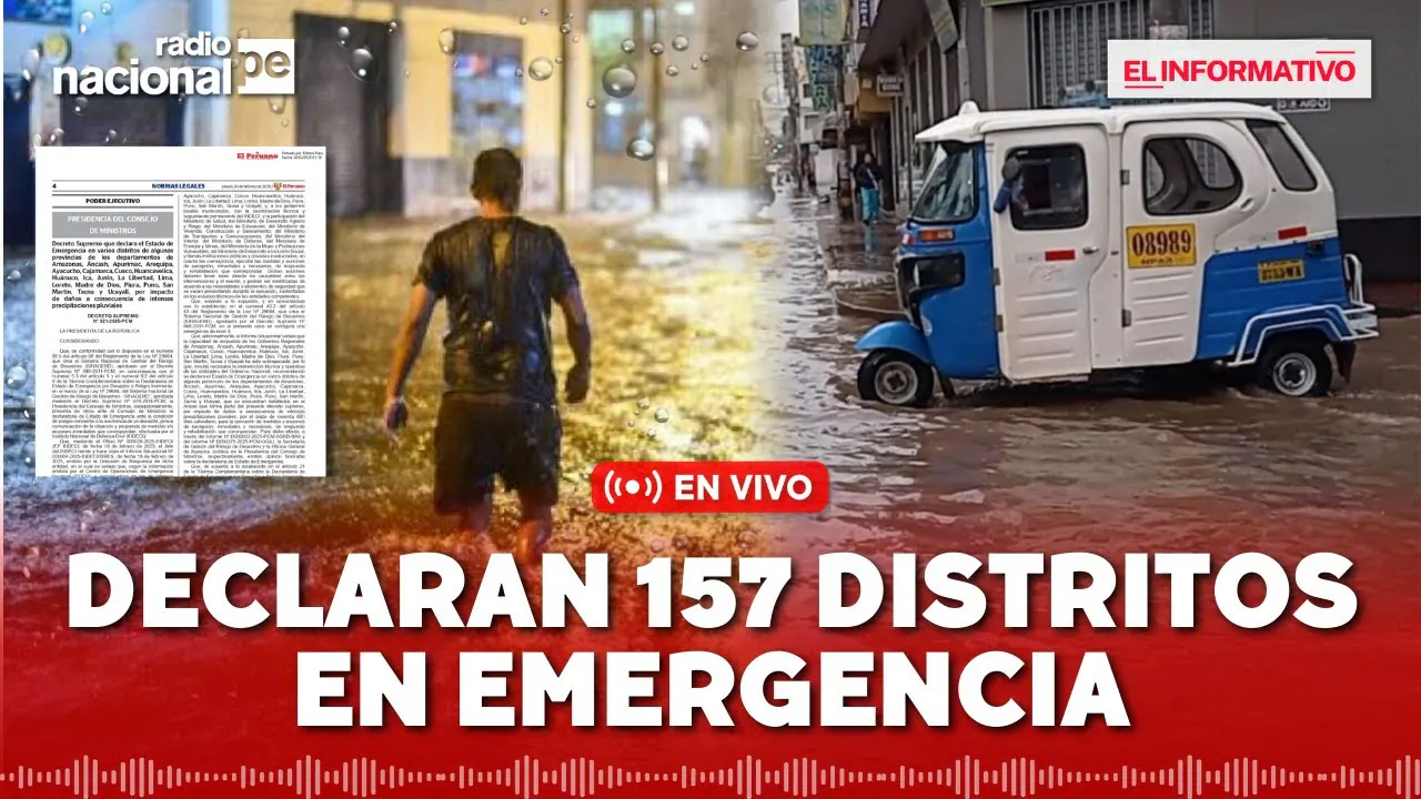 Reproducir: Radio Nacional EN VIVO: El Informativo primera edición, hoy 20 de febrero del 2025