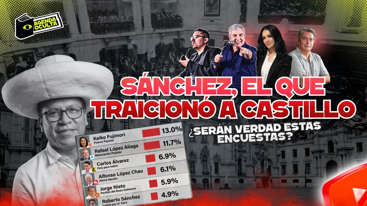 Reproducir: SANCHEZ EL QUE TRAICIONO A CASTILLO - AGENDA OCULTA