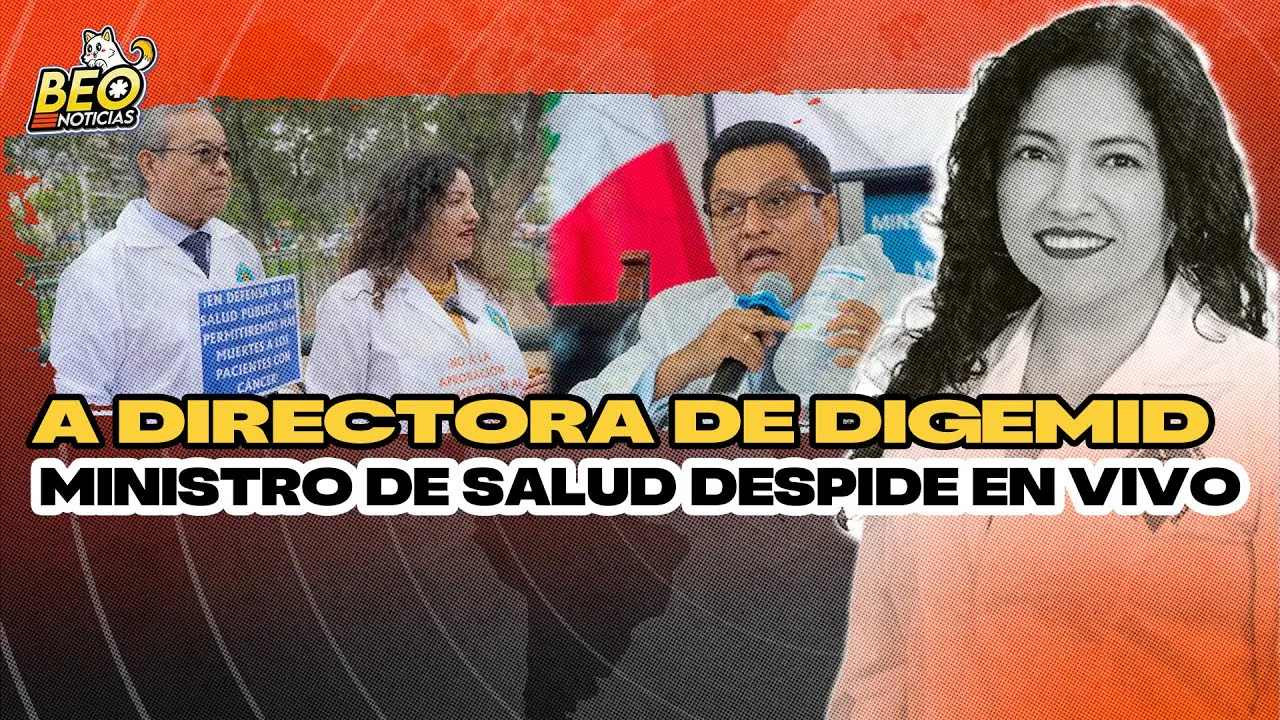 Reproducir: JEFA DE DIGEMID SOLO DURÓ 24 HORAS | BEO NOTICIAS