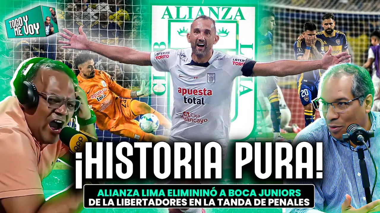Reproducir: #ENVIVO 🔥ALIANZA LIMA ELIMINÓ A BOCA EN LA BOMBONERA Y ENTRÓ A LA HISTORIA  #TOCOYMEVOY