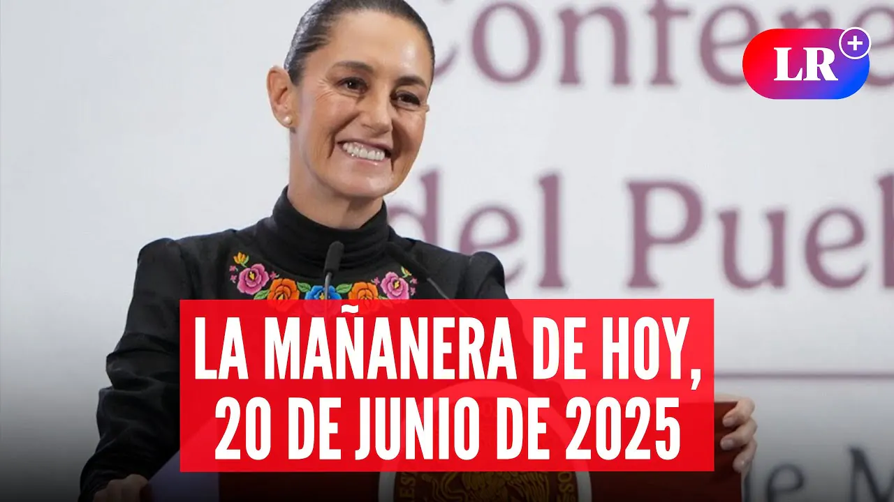 Reproducir: 🔴 Claudia Sheinbaum EN VIVO HOY: La Mañanera del Pueblo del 20 de junio de 2025 | #EnDirectoLR