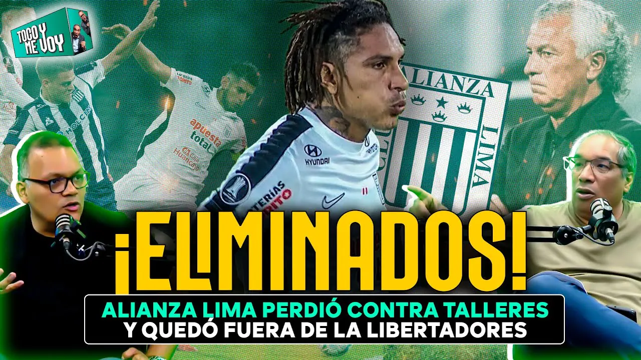 Reproducir: #ENVIVO 🔴ALIANZA NO PUDO CONTRA TALLERES Y QUEDÓ ELIMINADO DE LA COPA | CIENCIANO GOLEÓ #TOCOYMEVOY